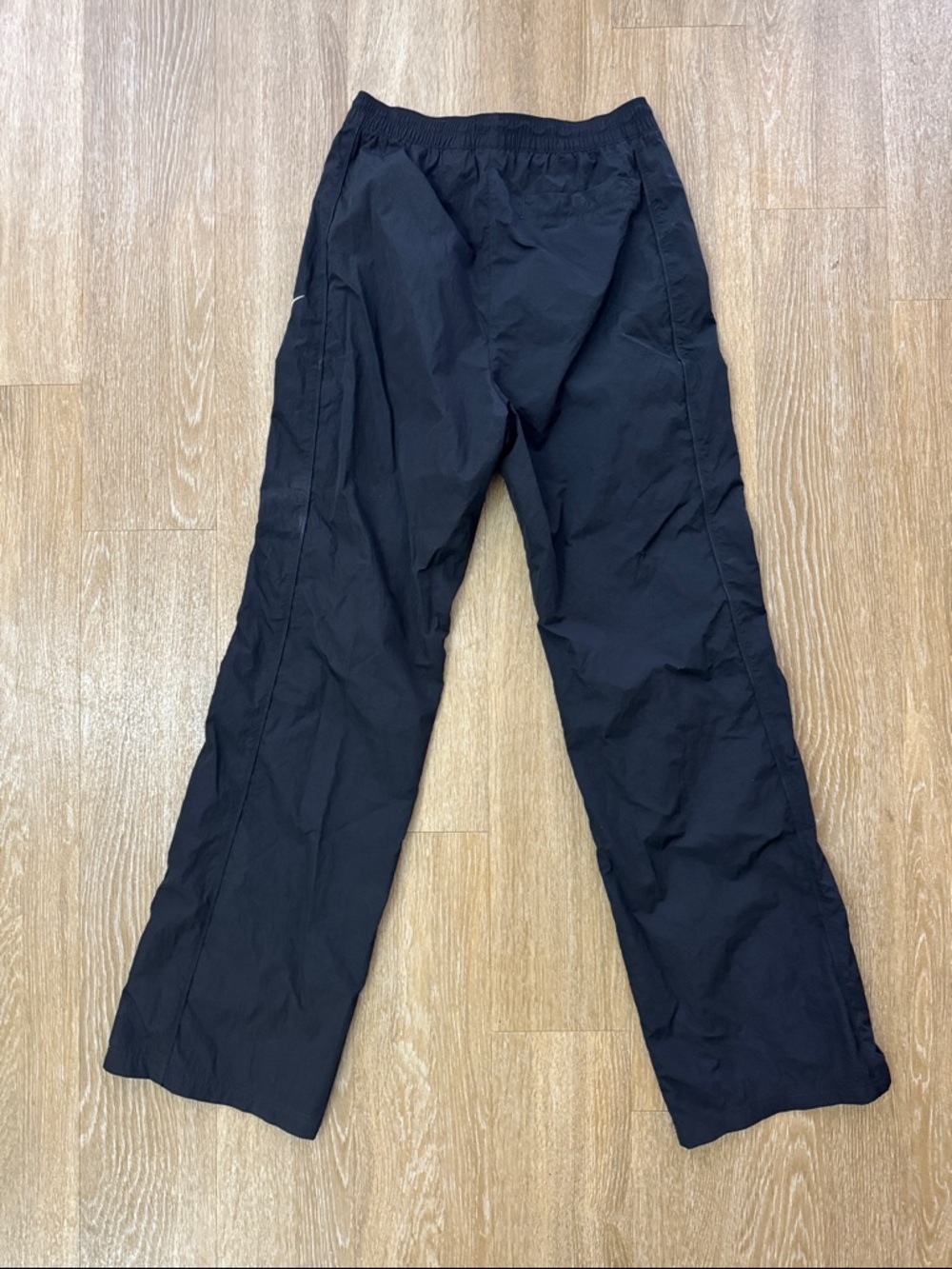 Nike Windrunner High Waisted Woven Open Hem Pants size Small Tall Long Inseam - Picture 5 of 9
